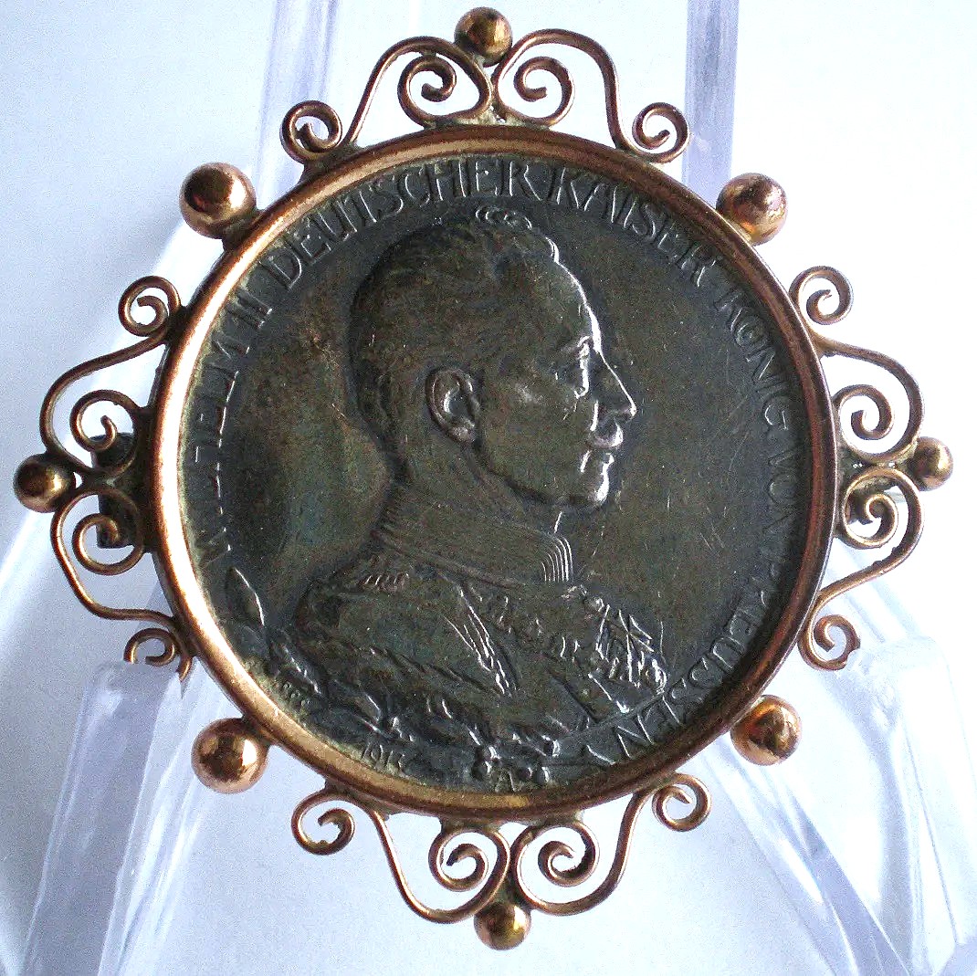 P1016434 Patriotic brooch from World War I - Image 1