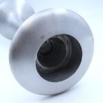 Pair Of Vintage 1990's Ikea "Kägla" Metal Candlesticks Design by Carl Öjerstam - Image 4