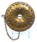 Vintage copper brooch