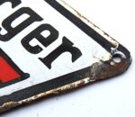 Old German advertising sign from 30 years - Image 4