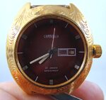 Vintage Soviet women's export wristwatch Zarja / Cornavin - Image 6