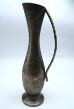 Small vintage silver-plated flower vase
