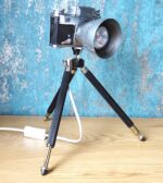 A handmade table lamp made from a vintage Soviet camera from 50’s - Image 7