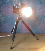 A handmade table lamp made from a vintage Soviet camera from 50’s - Image 8