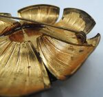 Large old vintage brooch with black stone - Image 4