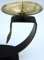 Mid Century Vintage Brutalist Style Candleholder for 2 candles - Image 5