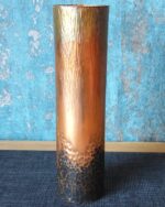 Old Vintage copper flower vase - Image 2