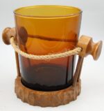 Mid Century Vintage Tiki Bar Ice Bucket from the 70’s