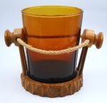 Mid Century Vintage Tiki Bar Ice Bucket from the 70’s - Image 2