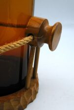 Mid Century Vintage Tiki Bar Ice Bucket from the 70’s - Image 6