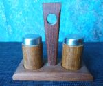Vintage Mid Century Danish Design Salt & Pepper Shaker Set