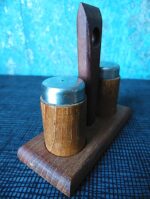 Vintage Mid Century Danish Design Salt & Pepper Shaker Set - Image 2