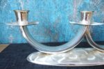 Vintage mid-century candle holder for 3 candles - Image 3