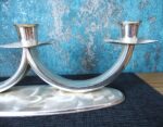 Vintage mid-century candle holder for 3 candles - Image 4