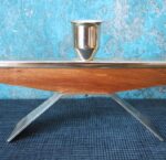 Vintage mid-century candle holder for 3 candles - Image 4