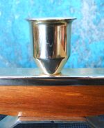 Vintage mid-century candle holder for 3 candles - Image 5