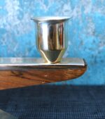 Vintage mid-century candle holder for 3 candles - Image 7