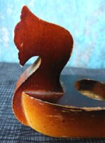 Vintage Mid Century Scandinavian Design Candle Holder for 5 candles - Viking ship - Image 5