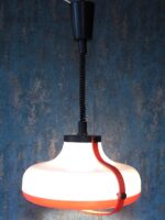 Vintage Soviet-era adjustable height pendant lamp - Image 2