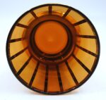 Vintage Mid-Century Bohemia smoked glass crystal 3 shot glasses - Image 4