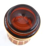 Vintage Mid-Century Bohemia smoked glass crystal 3 shot glasses - Image 5