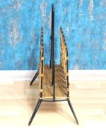Vintage mid-century design magazine rack from the 1970's - Image 4