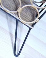 Vintage mid-century design magazine rack from the 1970's - Image 9