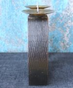 Mid Century Vintage Brutalist Style Candleholder for 2 candles - Image 6