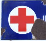 Old street shield from 30’th year Berlin - ´´Nearest accident relief center´´ - Image 2