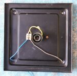 Vintage Mid-Century Space Age ceramic wall lamp from the 1960’s/70’s - Image 5