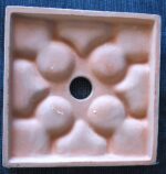 Vintage Mid-Century Space Age ceramic wall lamp from the 1960’s/70’s - Image 6