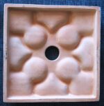 Vintage Mid-Century Space Age ceramic wall lamp from the 1960’s/70’s - Image 6