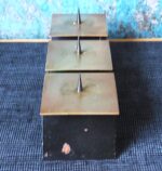 Mid Century Vintage Brutalist Style Candleholder for 3 candles - Image 4