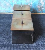 Mid Century Vintage Brutalist Style Candleholder for 3 candles - Image 6