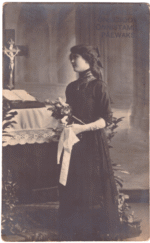 Old vintage postcard from the 1930’s;