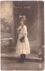 Old vintage postcard from the 1930’s;