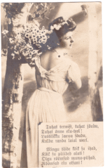 Old vintage postcard from the 1930’s;