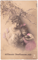 Old vintage postcard from the 1930’s;