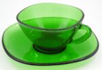 Vintage Vereco espresso cup with matching saucer - Image 3