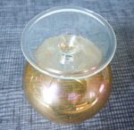 Vintage set of 6 cognac glasses with serving tray - Image 8