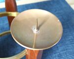 Old Vintage Candle Holder for 3 candles - Image 6