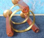 Old Vintage Candle Holder for 3 candles - Image 7