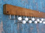 Old Mid Century vintage tie rack - Image 5