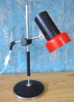 Heavy metal vintage transformer/table lamp