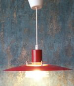 Vintage Scandinavian design pendant lamp from Danish factory ES Horn Belysning - Image 9