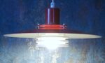 Vintage Scandinavian design pendant lamp from Danish factory ES Horn Belysning - Image 11