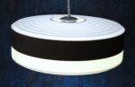 Simple Scandinavian style Space Age pendant lamp - Image 8