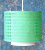 Vintage Mid-Century Minimalist style Perforated Pendant lamp - Image 2