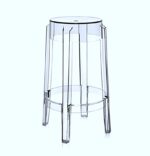 2 pieces Charles Ghost bar stools designed by Philippe Starck for Kartell - Image 7