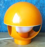 Iconic Vintage Estoplast Orange ‘'Mummu'’ Night Lamp - Image 2